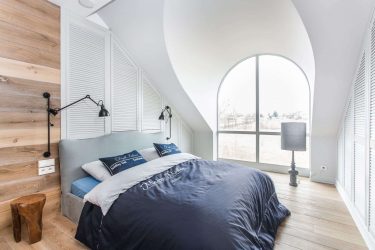 Fantastiska designidéer. Sovrum på vinden: 200+ (Foto) Interiörer i modern stil