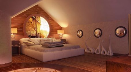 Idéias de design surpreendentes Quartos no sótão: 200 + (Foto) Interiores em estilo contemporâneo