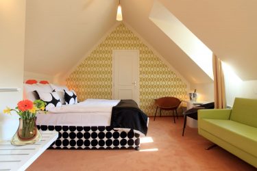 Idei de design uimitoare. Dormitoare la mansarda: 200+ (Photo) Interioare in stil contemporan
