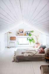 놀라운 디자인 아이디어 다락방의 침실 : 200+ (사진) 현대적인 스타일의 인테리어