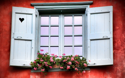 Succesvolle voorbeelden van de transformatie van de gevel van het huis met behulp van luiken voor ramen (hout, metaal, kunststof). Maak het eenvoudig en mooi (+ Beoordelingen)