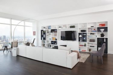लिविंग रूम में आधुनिक दीवारें (370+ तस्वीरें): आधुनिक कमरे की शैली