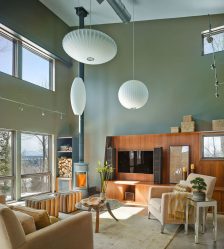 Модерни стени в хола (370+ снимки): модерен стил в стаята