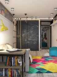 Estilos de habitaciones para adolescentes (más de 175 fotos): diseños personalizados, adaptados a todas las necesidades