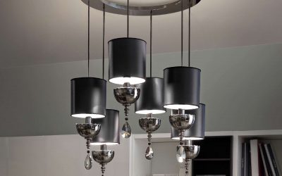 Модерни лампи в интериора: 175+ (снимка) Таван, стена, струговане