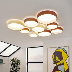 Lâmpadas modernas no interior: 175 + (foto) teto, parede, transformando