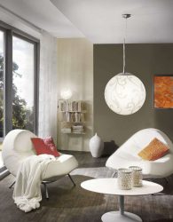 Moderne lampen in het interieur: 175+ (foto) Plafond, muur, draaien