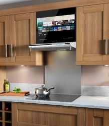 Τηλεόραση στην κουζίνα - Πρακτική, Κομψή, Πρωτότυπο (135+ Φωτογραφίες). Καλύτερες επιλογές διαμονής