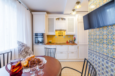 TV in the kitchen - Practical, Stylish, Original (135+ Photos). Best accommodation options