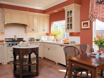 Terracotta Color in the Interior - Dari permulaan hingga hari ini. 195+ (Foto) Keserasian warna terang