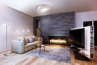 Lampadaire dans la maison: un élément de décoration ou un moyen de créer style et confort? Options de plancher 200+ (Photos) pour le salon, la chambre et la cuisine