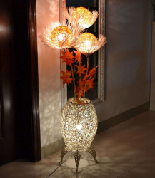 Подова лампа в къщата: елемент на декора или начин за създаване на стил и комфорт? 200 + (Снимки) опции за етаж за хол, спалня и кухня