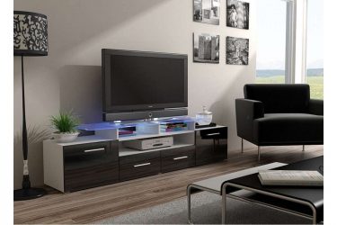 Nachtkastjes in moderne stijl: 200+ (foto) Originele ideeën voor tv (hoek, wit, glas)