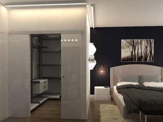 Create your own interior: 110+ Photos of designs Corner bedrooms with napolem. You could not even guess about these ideas!