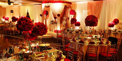 Düğün salonu dekorasyonu (175+ Fotoğraf): İlk önce dikkat edilmesi gereken detaylar