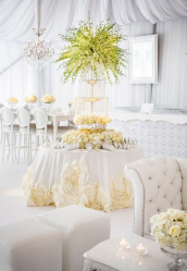 Dekoration till bröllopshallen (175+ bilder): Detaljer som måste beaktas först