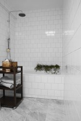 تصميم عصري للحمام بدون مرحاض (+100 صور) - الجمال مع الراحة