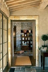 Interior stone finish (215 Photo): Secrets of a strong interior