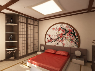 Diseño en estilo oriental: Gracia y encanto en el interior. 215+ (Fotos) diseño sofisticado (en la cocina, sala de estar, dormitorio)