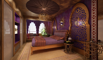 Reka bentuk gaya oriental: Rahmat dan kegembiraan di pedalaman. 215+ (Foto) reka bentuk yang canggih (di dapur, ruang tamu, bilik tidur)