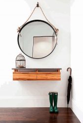 Wie wählt man einen Spiegel auf dem Flur? 235+ (Foto) Designideen für die Dekoration (Kleiderschrank, Schminktisch, Kommode)