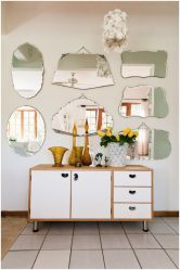 Bagaimana hendak memilih cermin di lorong? 235+ (Foto) Reka bentuk Idea untuk hiasan (almari pakaian, meja persalinan, pemakainya)