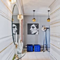 Comment choisir un miroir dans le couloir? 235+ (Photo) Idées de design pour la décoration (armoire, coiffeuse, commode)