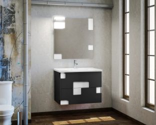 Specchio in bagno con luci (oltre 200 foto): praticità e originalità dell'idea. Scegli accessori aggiuntivi (presa / orologio / riscaldato)