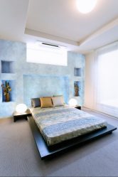 Sıradan odaların içlerinde sıvı duvar kağıdı (150+ Fotoğraf): Kullanım özellikleri