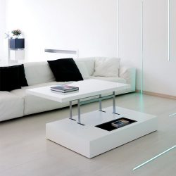 What to look for when choosing a coffee table? 225+ (Photos) Options from wood, glass, on wheels