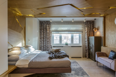 인테리어의 황금색 - 고급 스러움과 고급 스러움을 간직한 우아한 디자인 (205+ 부엌, 침실, 거실 사진)