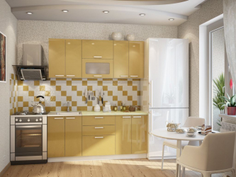 Warna emas di kawasan pedalaman - Reka bentuk yang elegan antara mewah dan mewah (205+ Foto dapur, bilik tidur, ruang tamu)