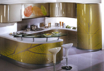 Златен цвят в интериора - Елегантен дизайн сред лукс и лукс (205+ Снимка на кухня, спалня, хол)