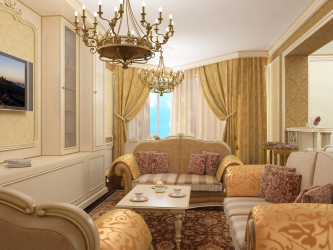 Color dorado en el interior: diseño elegante entre lujo y lujo (más de 205 fotos de cocina, dormitorio, sala de estar)